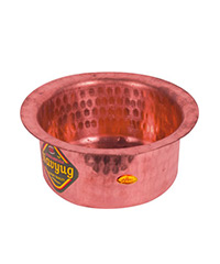 Copper Top Hammered