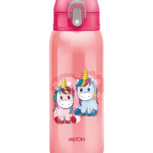 Milton Jolly 475 Thermosteel Kids Water Bottle, 390 ml, Pink
