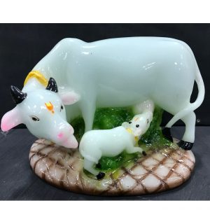Poly Resin Radium Cow-Calf