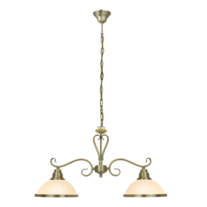 ORNALITE PENDANT 1 X 2LS E27 BRZ Ceiling mounted, Pendant