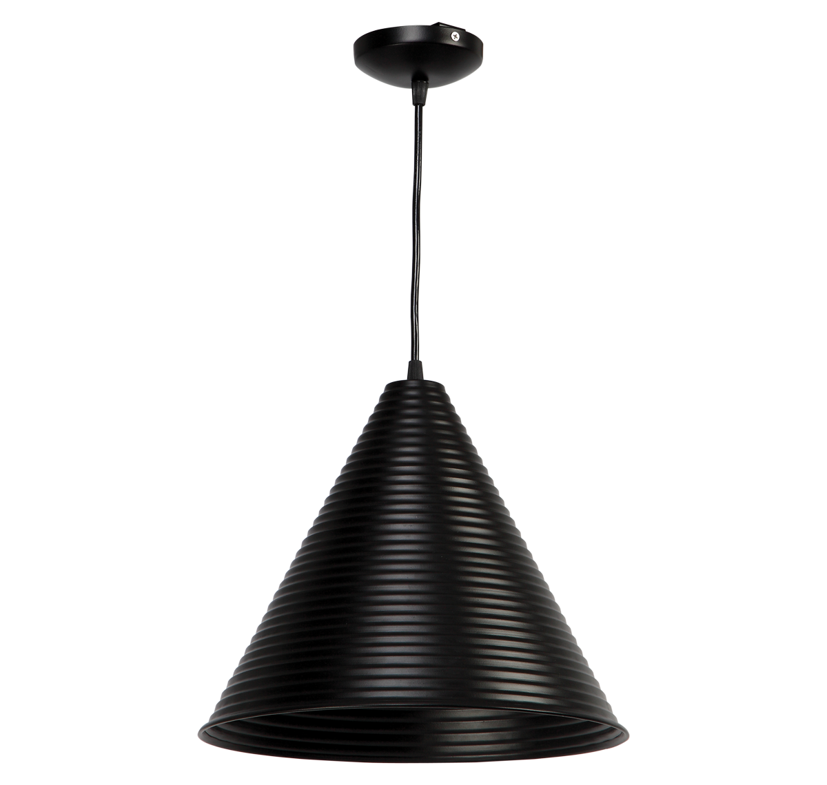 LIVA PENDANT Upto 20 W CFL Black