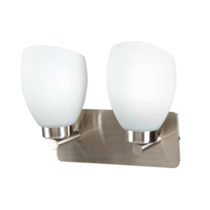 FLORETINE WL 2LS B22 SS Wall mounted, Wall light