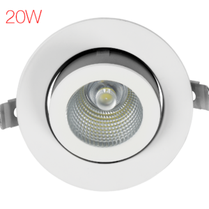 LED CRYSTA COB SWIVEL WALL WASHER 20 W 3 K