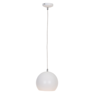 FUSION PENDANT 1LS E27 D180 WHT+GLD Ceiling mounted, Pendant