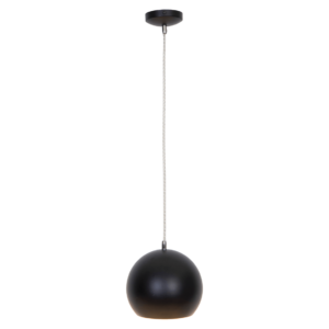 FUSION PENDANT 1LS E27 D180 BLK+GLD Ceiling mounted, Pendant