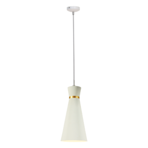 FUSION PENDANT 1LS E27 D120 WHT Ceiling mounted, Pendant
