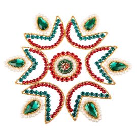 Kundan Rangoli Diya(7pc Set)