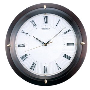 Seiko Wall Clock (35 cm x 35 cm x 5.5 cm, Black, QXA346BN)