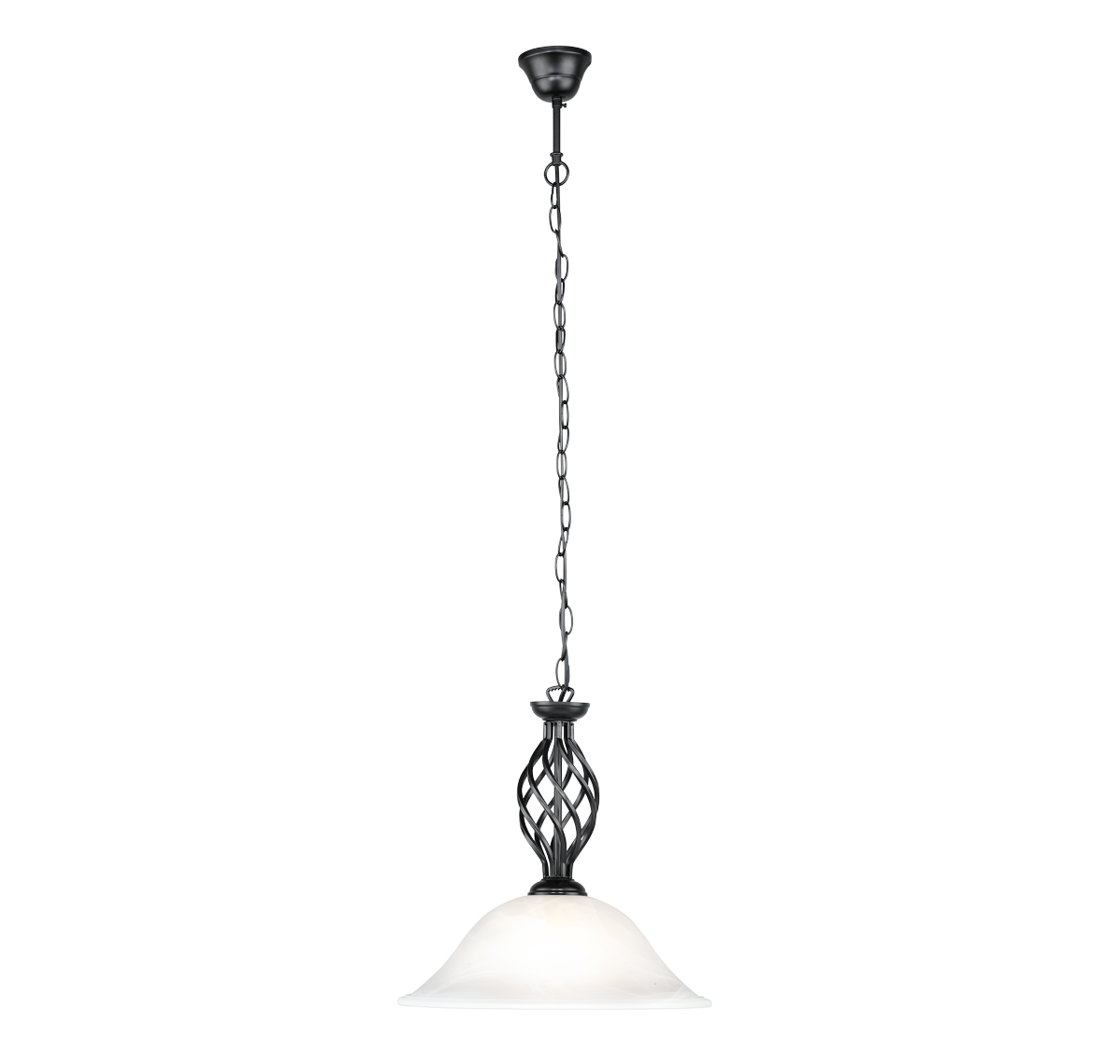 CUPOLA PENDANT 1LS E27 BLK Ceiling mounted, Pendant