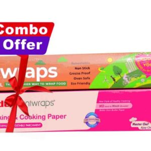 ODDY COMBO PACK FOR UNIWRAPS FOOD WRAPPING PAPER & PARCHMENT PAPER 10.25" X 20