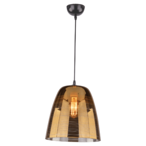 ORNATE PENDANT 1LS E27 D280 GLD Ceiling mounted, Pendant