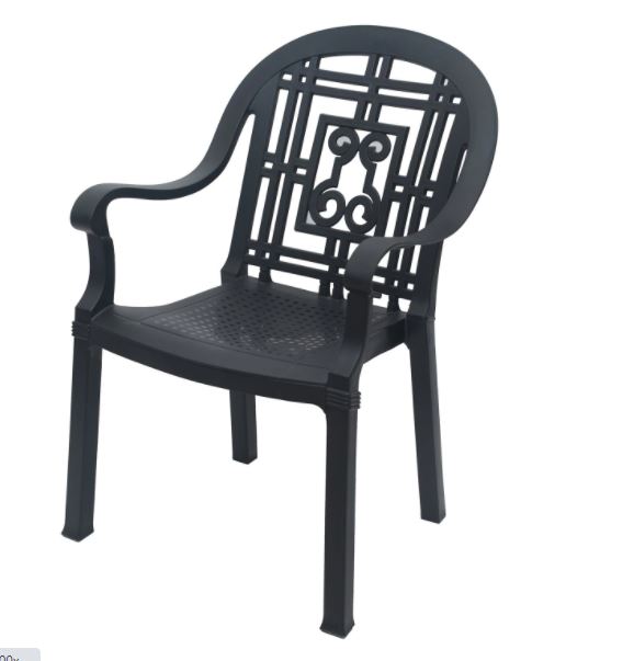 Nilkamal Desire Permium Chair (Iron Black)