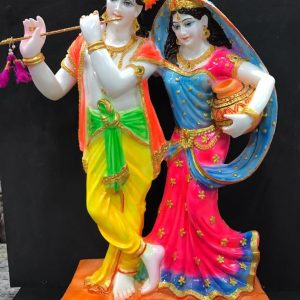 Polyresin Marble Finish Radhakrishna