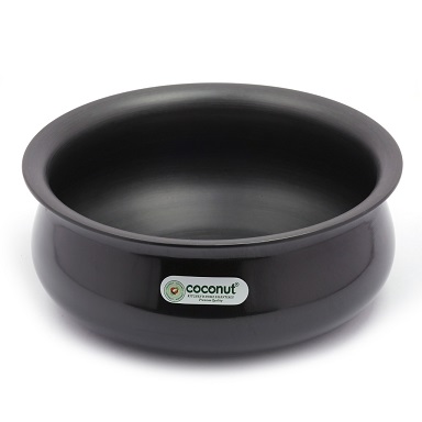 Coconut Hard Anodised Urli Pot Ringer Shape No 4