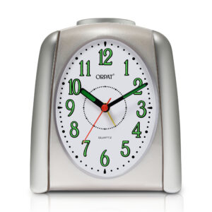 Orpat - Time Piece Buzzer Alarm Clock White