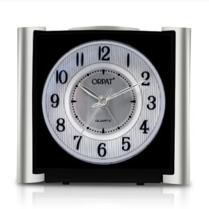 Orpat - Time Piece – Snooze Buzzer Alarm Clock (Black)
