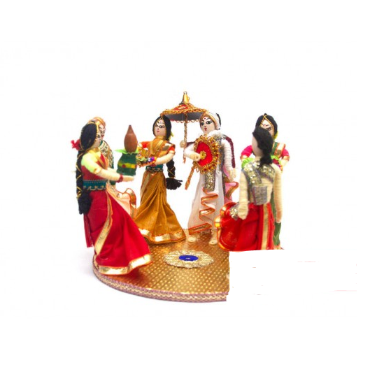 Marriage 6Doll Set - 1Pc