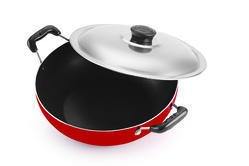 Nirlon Non-Stick Aluminium Deep Kadai