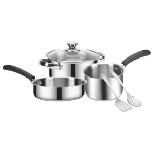 IRIS 6 PCS GIFT SET (CASSEROLE BELLY/FRYPAN/SAUCEPAN/TWO SPACTUALA)