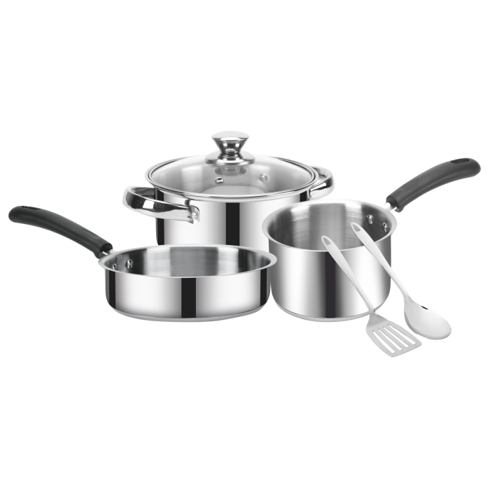 IRIS 6 PCS GIFT SET (CASSEROLE BELLY/FRYPAN/SAUCEPAN/TWO SPACTUALA)