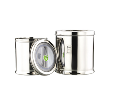 JVL classic tin storage bowl