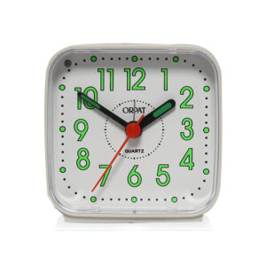 Orpat - Time Piece – Snooze Buzzer Alarm Clock – TBZL-167 – Burgundy