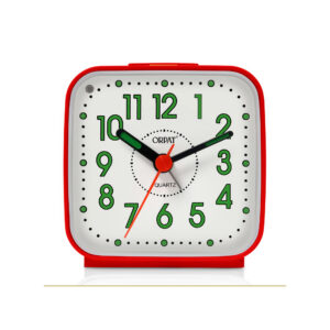 Orpat - Time Piece – Snooze Buzzer Alarm Clock – TBZL-167 – Red