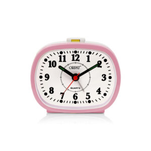Orpat - Time Piece – Snooze Buzzer Alarm Clock – TBZL-607 – Pink