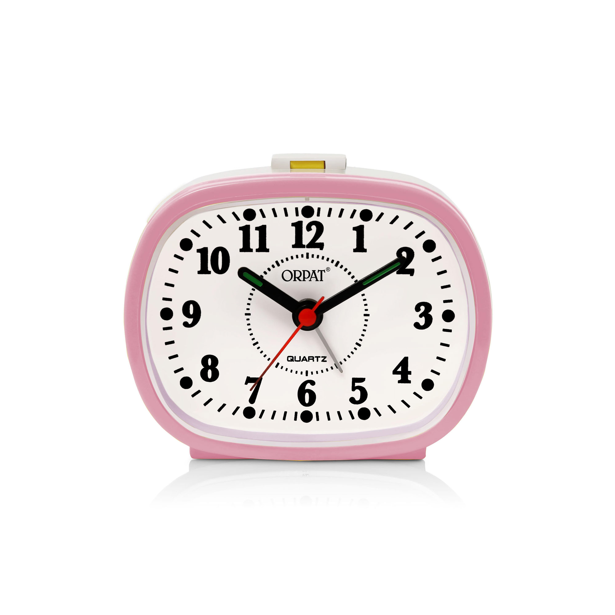 Orpat - Time Piece – Snooze Buzzer Alarm Clock – TBZL-607 – Pink