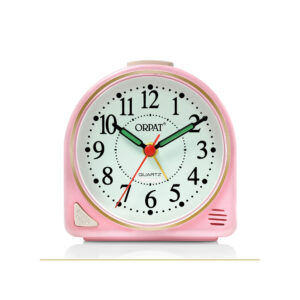 Orpat - Time Piece – Snooze Buzzer Alarm Clock – TBZL-617 – Pink