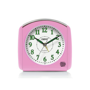 Orpat - Time Piece – Snooze Buzzer Alarm Clock – TBZL-697 – Pink