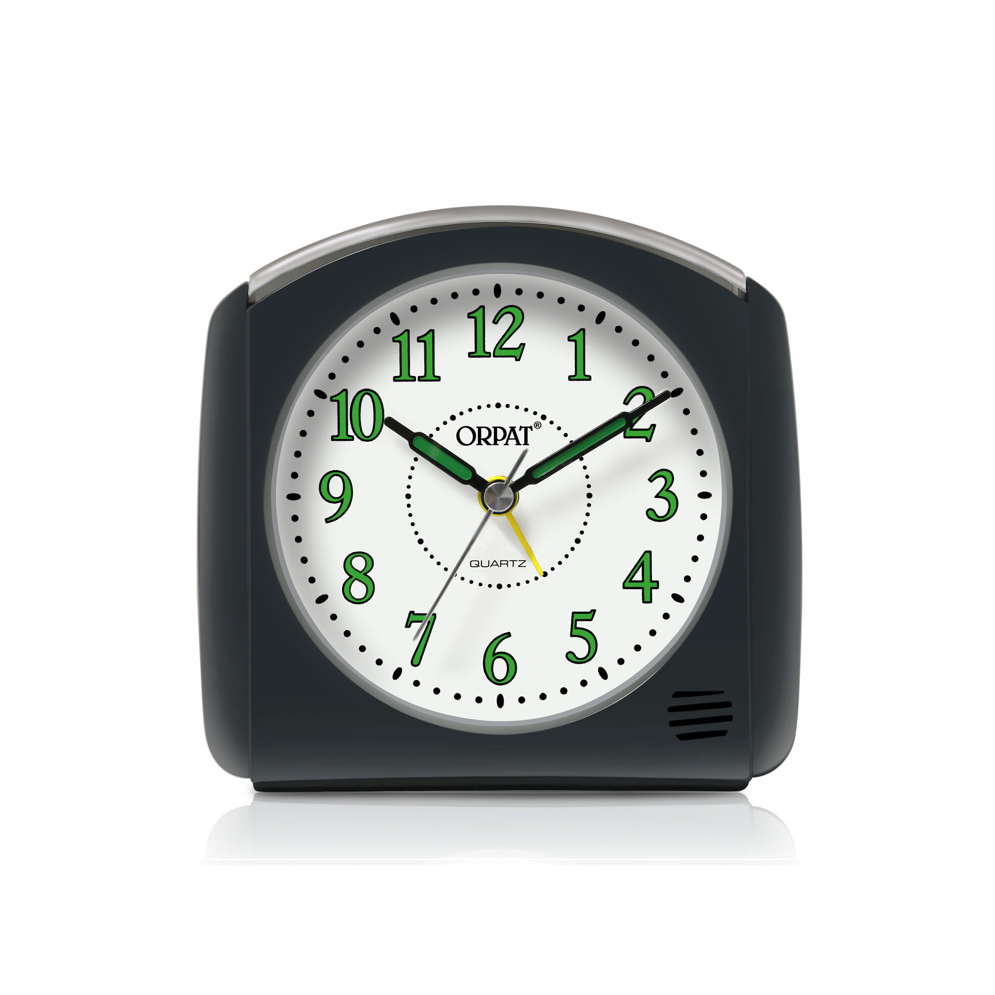 Orpat - Time Piece – Snooze Buzzer Alarm – TBZL-697 – Truly Grey
