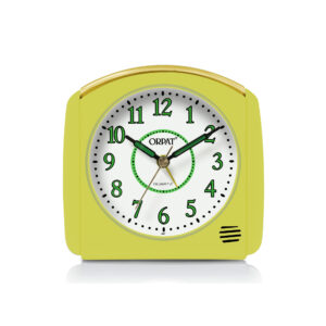 Orpat - Time Piece – Snooze Buzzer Alarm Clock – TBZL-697 – Yellow