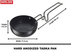 Nirlon Non-Stick Aluminium Vagariya Pan