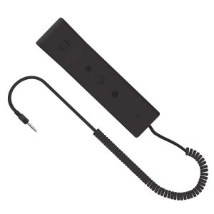 Portronics POR 687 Retro Handset for Phoni 3 (Black)