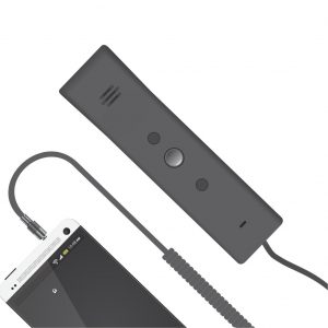 Portronics Phoni 3 POR-911 Retro Handset - Grey