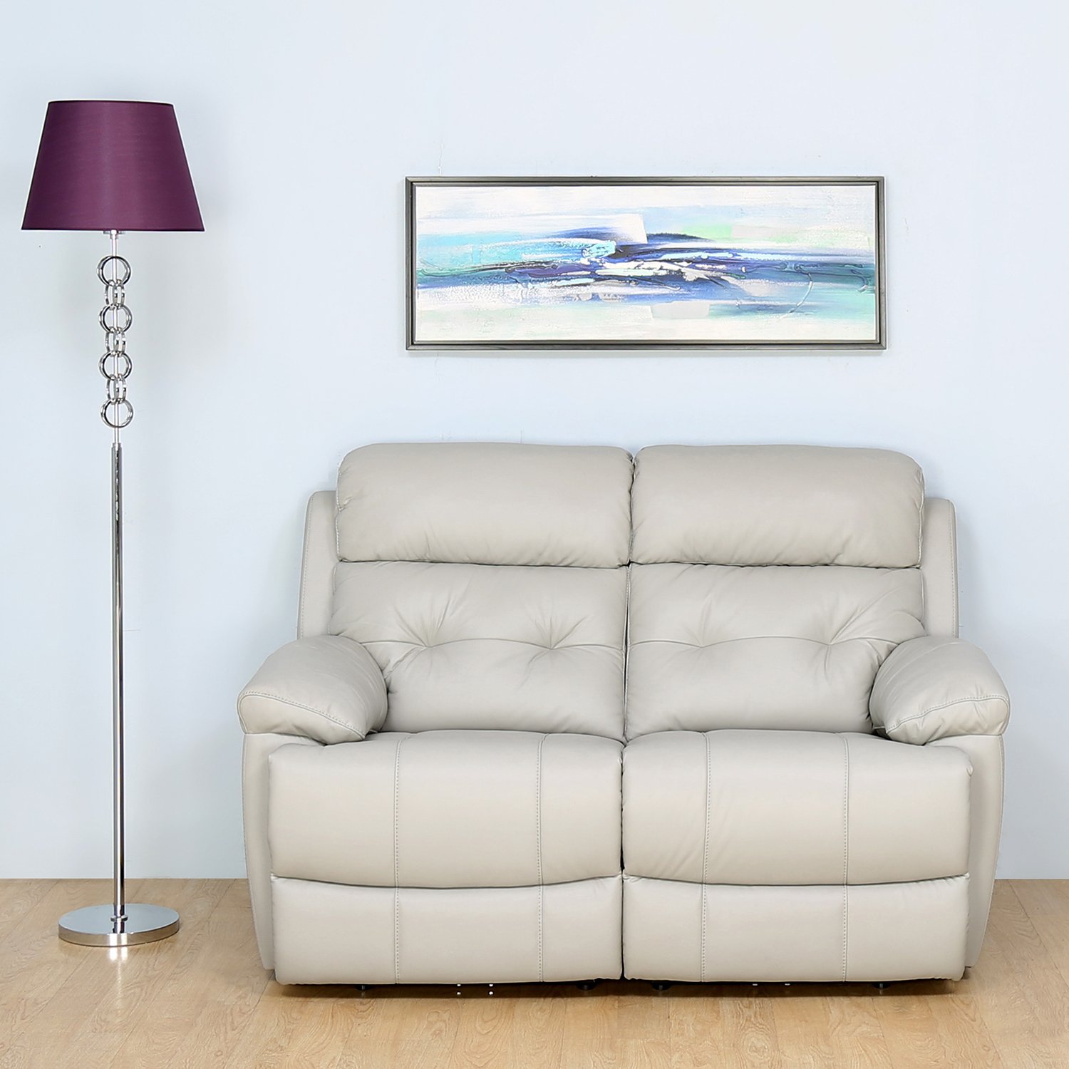 Rivers 2 Seater Electric Recliner (Grey)