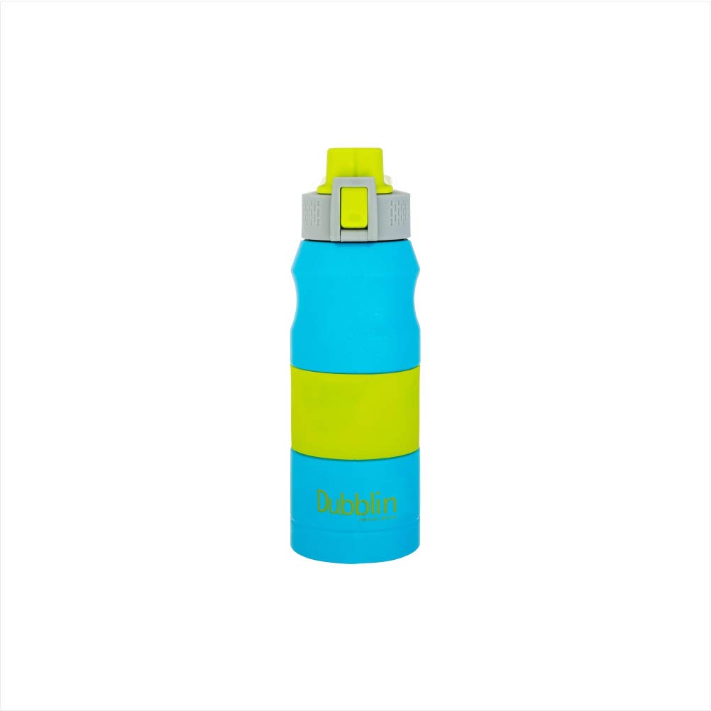 DUBBLIN Happy Stainless Steel Sipper Water Bottle, BPA Free, Sports Water Bottle (Blue 700 ML) (HAPPY 700 BLUE)