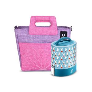 TyffynLyte - 1000 ml - Indigo + BentoBag Purple