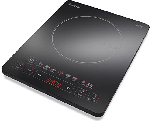PREETHI EXCEL PLUS IC117 1600-WATT INDUCTION COOKTOP (BLACK) - Image 3