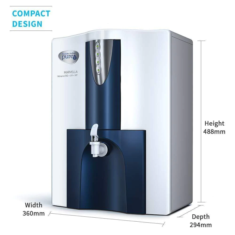HUL PUREIT MARVELLA RO + UV 10-LITRE WATER PURIFIER – Style 2 - Image 2