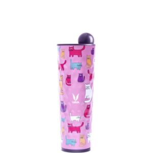 Vaya Drynk - 600 ml - Cats - with Globe Lid