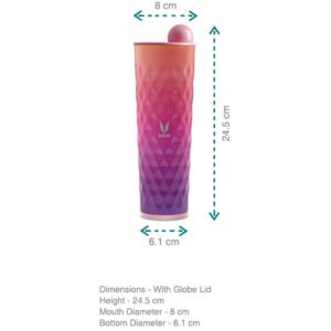 Vaya Drynk - 600 ml - Ombre - with Globe Lid
