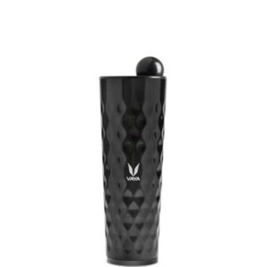 Vaya Drynk - 600 ml - Shiny Black - with Globe Lid