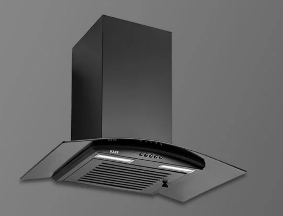 MAX BF 60- Kitchen Chimney, Heavy Duty Single Baffle Filter in Black Finish