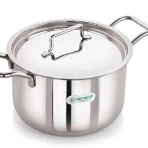 Coconut Neutron Stainless Steel 18G Stockpot For Cook n Serve - 1 unit 1500ml