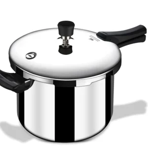 Stahl Triplly Pressure Cooker Xpresso - 8 Litres (Broad)