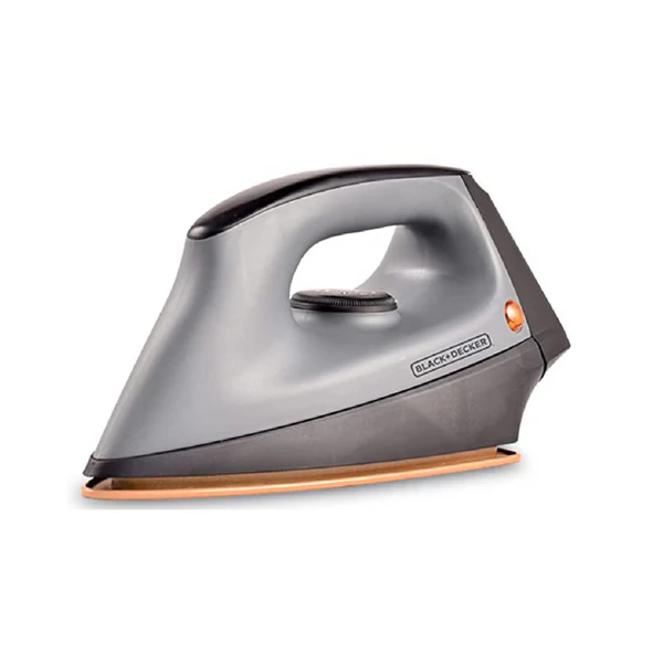 Black + Decker 1100W Gale Heavy Weight Dry Iron | Grey |
