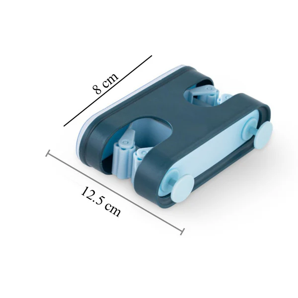 Wall Mount Holder | Space Saver | Mop Holder | Colour Blue