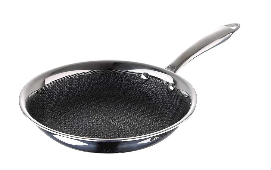 Bergner Hitech Prism Triply Stainless Steel Non Stick Frypan - 18 cm